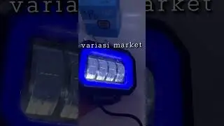 Lampu tembak daymaker mini 4 lensa kotak