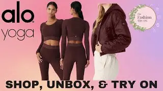 Alo Yoga Try On Haul - Cherry Cola | The Fashion Try On
