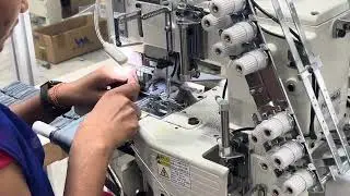 Kansai machine | belt operation | pant stitching machine | multi needle machine