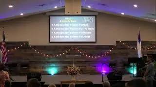 June 23, 2024  - - Welcome to Holly Hill PH Church online! This month's series is titled 