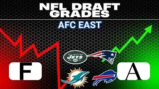 AFC East Draft Grades and Breakdown: Hits and Misses