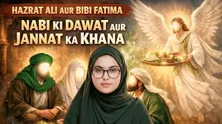 Dawat-e-(Rasool ﷺ)Aur(Bibi Fatima)Ki Duwa #muhmmadﷺ #fatimazehra #usmangani #islamic  #youtubeindia 