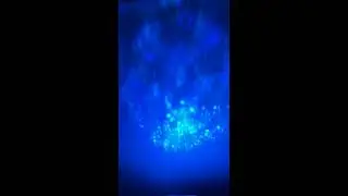 Night Light Projector Ocean Blue Sea Waves Projection Lamp With Mini Speaker Ocean Waves Night Light