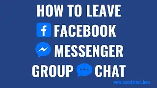 How to Leave Facebook Messenger Group Chat