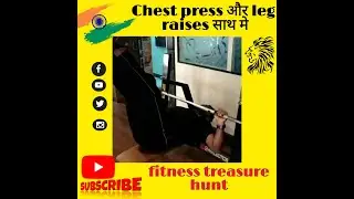 How to do Bench press with legraises | benchpressexercise |powerlifting #fitness treasure hunt