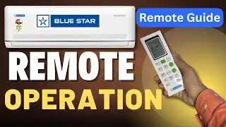 Blue Star AC Remote Guide 🔥 Bluestar AC Remote Function