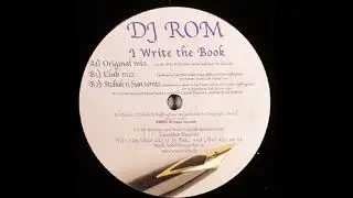 DJ Rom - I Write The Book (Stabak N Sun Remix) 2003
