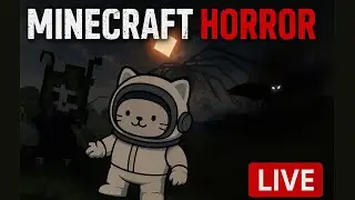 MINECRAFT TERROR EXTREMO | Sobreviviendo la PRIMERA NOCHE en el Modpack Cave Horror (LIVE)