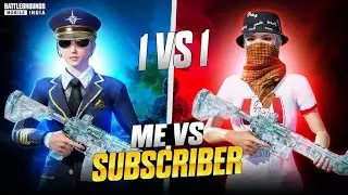 1v1 Tdm M416 with Subscriber intense fight he can defeat me 🥵🔥 Iqoo Neo 7