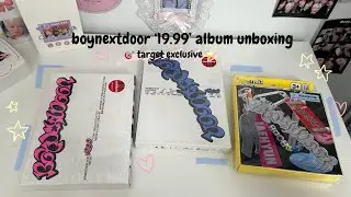 boynextdoor 19.99 album unboxing 🎀 | 🎯 target exclusive ⭐️