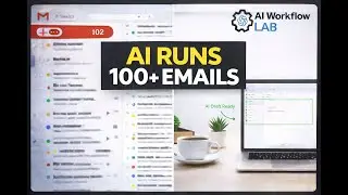 How I Use AI to Reply to 100 Emails a Day Automatically (No Coding, Step-By-Step)