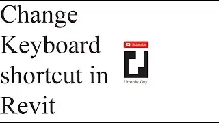 Change keyboard shortcut in Revit | Tutorial | English