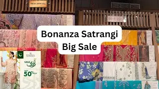 Bonanza Satrangi Sale | Stunning Embroidered Unstitched Dresses at Amazing Prices