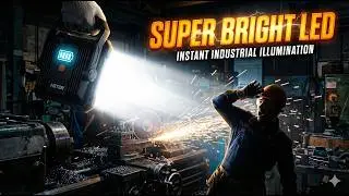 24V AC/DC LED Safety Flood Light | Back Choke Model | Industrial Inspection Light | Aster Lite