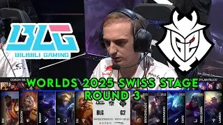 BLG vs G2 | World Championship 2025 Swiss Stage Round 3 | Bilibili Gaming vs G2 Esports