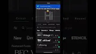 How to use the Cricut design space in your phone 😱