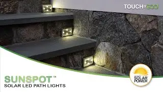 Sunspot - Outdoor Weatherproof Solar LED in Ground or Mount Lights - Touch of ECO