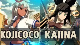 GBVSR:🔥Kojicoco (Zooey) Vs Kaiina (Yuel)🔥| High Level Gameplay.