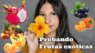 Probando FRUTAS EX&Oacute;TICAS Y TROPICALES