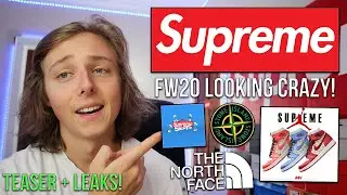 ALL THE HEAT! SUPREME FW20 LEAKS + TEASER REVEALED! (Hype Season?)