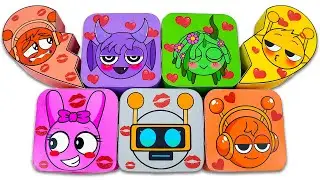 | Paper DIY | The Cute Crew: Love is in the Air for Bunny, Robot & Friends! | Spunki Motion