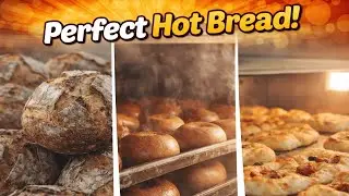 Bread Recipes 🍞 Perfect Hot Fresh Bread Baking Process | LePain