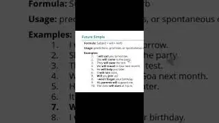 Future simple| Shorts remix  | Master ALL English Tenses in 17 Minutes |English Tenses Advanced |