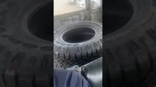 New Goodyear Wrangler DURATRACs for the Land Rover Series 3! #goodyeartires #auto #landroverseries