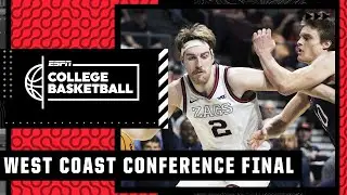 West Coast Conference Final: Saint Mary&rsquo;s vs. Gonzaga | Full Game Highlights