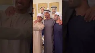 Sheikh Mohammed Bin Zayed Al Nahyan At Friend Home #uae #president #sheikh #abudhabi #emirates #king