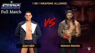 FULL MATCH: Roman Reigns vs. Gunther &ndash; No Disqualification Match | WWE Netflix Mobile