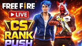 FREE FIRE LIVE 🔥 CS RANK PUSH | Pro Gameplay 💀 | rishitgamer_Z #freefire #live #rankpush#csrank  ✨