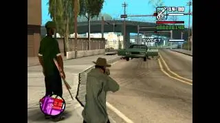 GTA San Andreas - Mission 85 - Grove 4 Life - (Sweet 13) HD