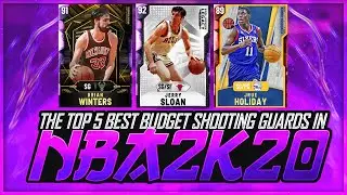 THE TOP 5 BEST BUDGET SHOOTING GUARDS IN NBA2K20 MYTEAM!!