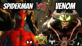 Spider-Man vs Venom (ALL FIGHT CUTSCENES) PS5 Marvel's Midnight Suns