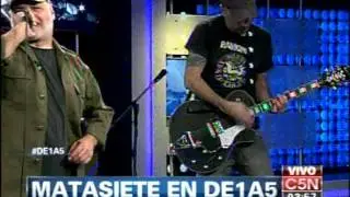 C5N  - MUSICA EN VIVO:  MATASIETE EN DE1A5