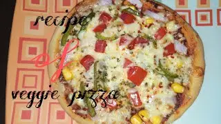 veggie pizza recipe || bake n art
