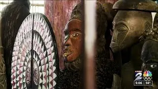 New claim made about African artwork stashed in Harris County maintenance shed