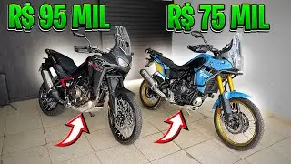 A HONDA BATENDO NA YAMAHA🥊| ÁFRICA TWIN 2026 vs TENERE700 2026