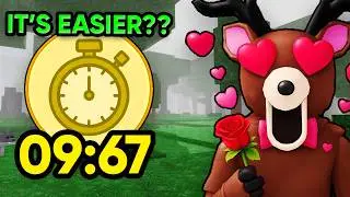 SPEEDRUNNING In NEW VALENTINES UPDATE Is OP | 99 Nights In The Forest
