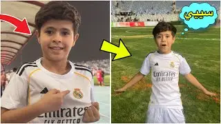 بلونه شارك بالمباراة الخيرية 😍 وصار مهاجم 😂