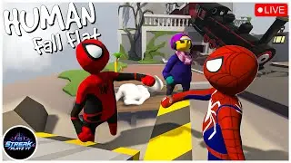 Human Fall flat Live| Gameplay | Fun stream| Tamil | Funnn with friends