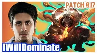 IWillDominate | JAX vs SION | JAX Top | Challenger Gameplay | Patch 8.17