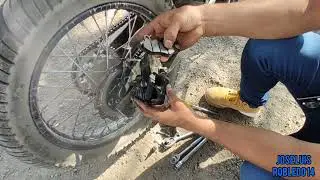 CAMBIO DE BALATAS  A LA DM 250 [COMO CAMBIAR LAS BALATAS TRASERAS, PASO A PASO