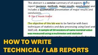 How to Write Effective Technical Lab Reports and Abstracts for Engineers (with Real Examples)