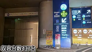 六本木ヒルズ ウェストウォークP2『地下』駐車場入口まで｜東京都 港区 ショッピングモール 2023/10