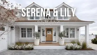 Serena & Lily Inspired Winter Decor with Soft Whites and Coastal Calm