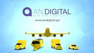 Shipping, Transportation & Delivery Company Logo Fill HD