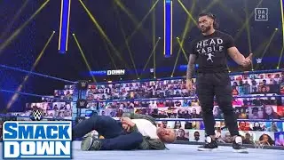 WWE Smackdown Highlights- Roman Reigns Attacks Edge,Seth Rollins Vs Cesaro, NAKAMURA Vs CORBIN!