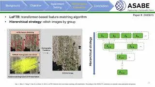 ASABE 2024: Robotic Plot-scale Peanut Counting and Yield Estimation using Transformer